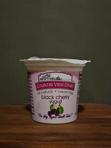 Black Cherry 1% Yogurt