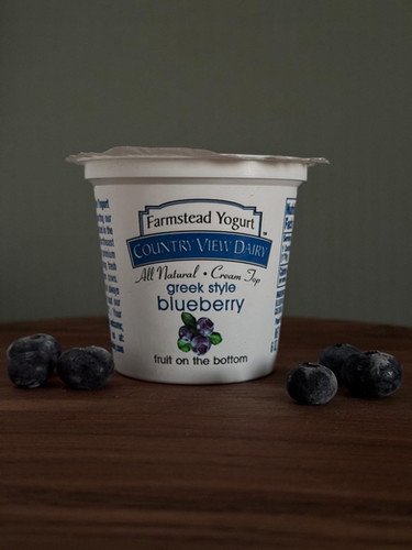 Greek Style Blueberry 1% Yogurt