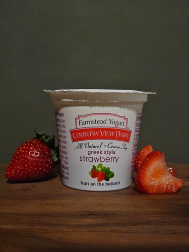 Greek Style Strawberry 1% Yogurt