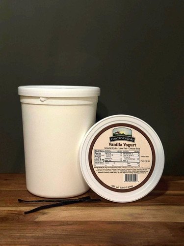 Greek Style Vanilla 1% Yogurt