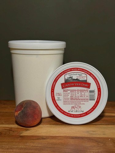 Peach 1% Yogurt